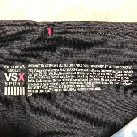 Victoria’s Secret Knockout Capri Crop  Leggings SM - Picture 9 of 16